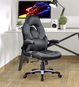 Elegant Designer Gaming chair in grey